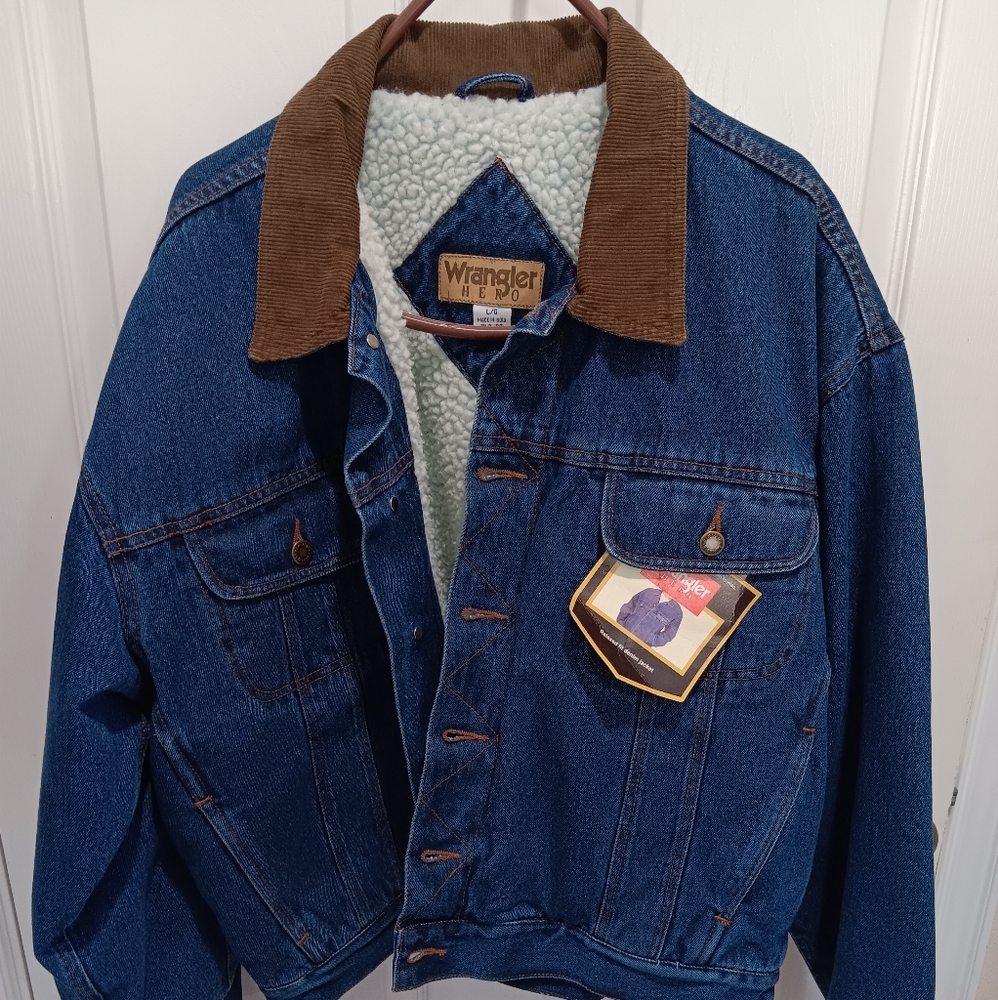 Men's NWT wrangler jacket lined